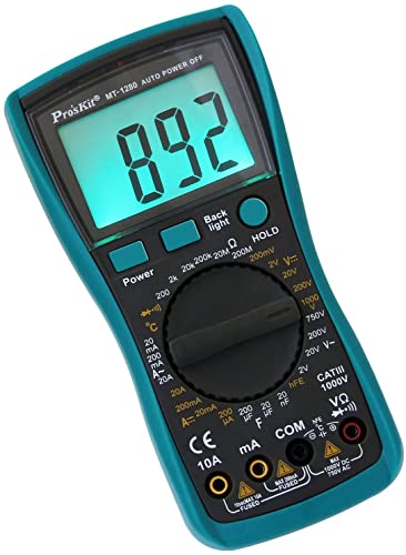 Eclipse Tools MT-1280 Pro'sKit Multimeter, Digital