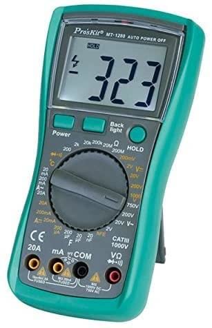 Eclipse Tools MT-1280 Pro'sKit Multimeter, Digital