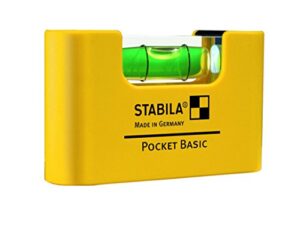 stabila 17773 pocket basic, yellow/black