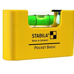 Stabila 17773 Pocket Basic, Yellow/Black