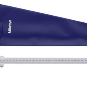 Mitutoyo 530-122 Vernier Caliper, Stainless Steel, 0-150mm Range, +/-0.03mm Accuracy, 0.02mm Resolution