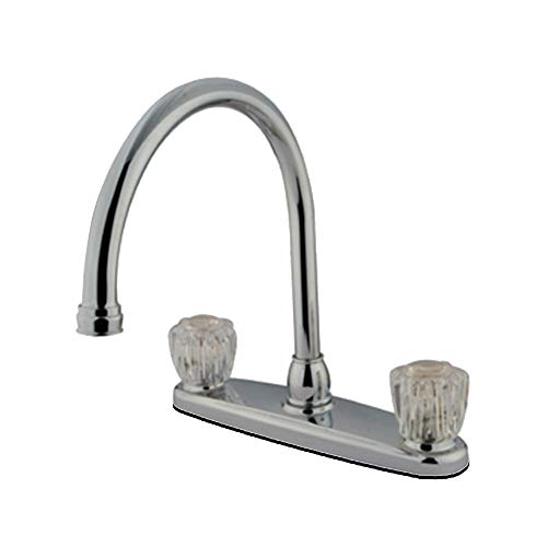 Kingston Brass KB790AC 8" Centerset Kitchen Faucet, Polished Chrome