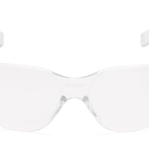 Pyramex Safety Mini Intruder Safety Eyewear, Clear Frame / Clear-Hardcoated Anti-Fog Lens