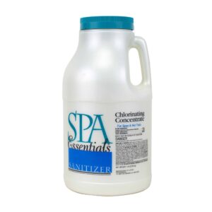 spa essentials 32131000 chlorinating concentrate granules for spas and hot tubs, 5-pound
