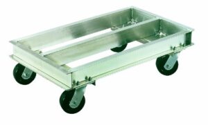 magliner cdc2136 aluminum caster dolly, high strength, 2000 lb capacity, 36" length x 21" width x 10" height