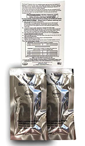 Industrial Test Systems 487999 Quick™15- Minute Bacteria in Water Test Strip Kit – Results in 15-Minutes for Coliform and Non-Coliform Bacteria (Includes E. coli)