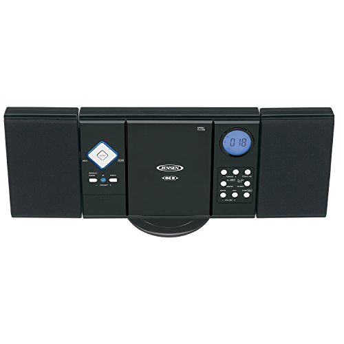 JENSEN® Wall Mountable CD System with Digital AM/FM Stereo Receiver and Remote Control