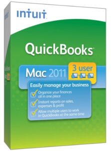 quickbooks 2011 for mac 3-user - [old version]