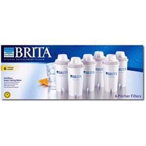 brita replacement filter for pitchers (6 pack)