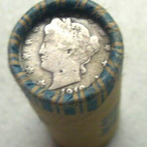 Circulated Liberty V Nickels, Roll of 40 Coins