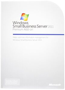 microsoft win small business server premium addon 2011 64bit 5 clt