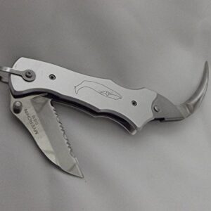 Myerchin Sailors Tool Linerlock Silver