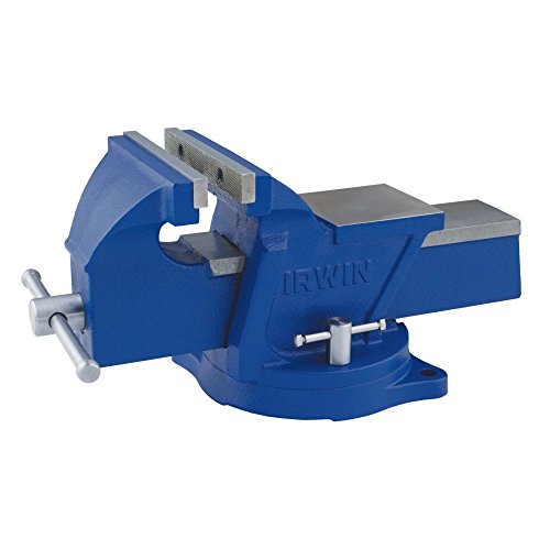 IRWIN Multi-Use Bench Vise, Heavy-Duty, 6-Inch (4935506) , Grey