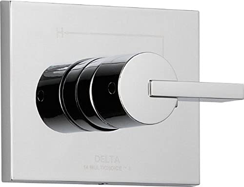 Delta Faucet Vero 14 Series Single-Function Shower Handle Valve Trim Kit, Chrome T14053 (Valve Not Included)