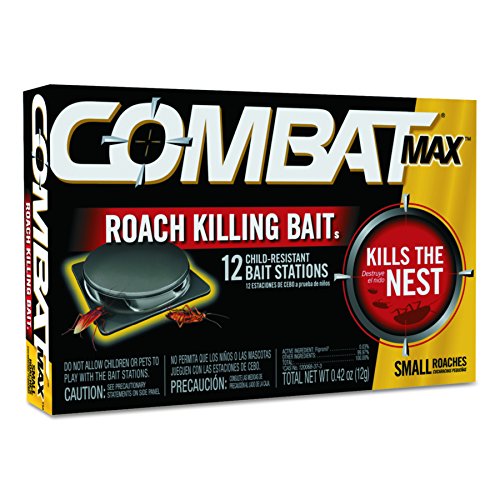 Combat 51910 Small Roach Bait, 12 Per Pack