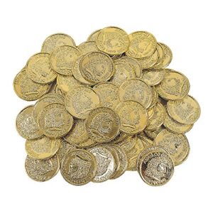 plastic gold coins (144 ct)