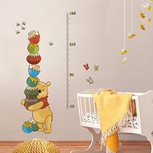RoomMates RMK1501GC Winnie The Pooh Peel and Stick Inches Growth Chart