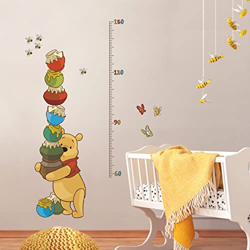 RoomMates RMK1501GC Winnie The Pooh Peel and Stick Inches Growth Chart