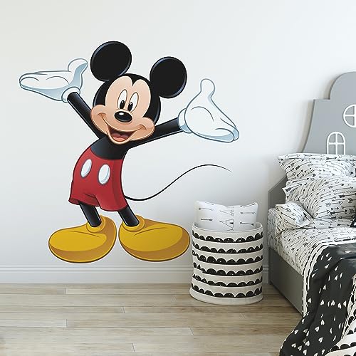 RoomMates RMK1508GM Mickey Mouse Peel and Stick Giant Wall Decal