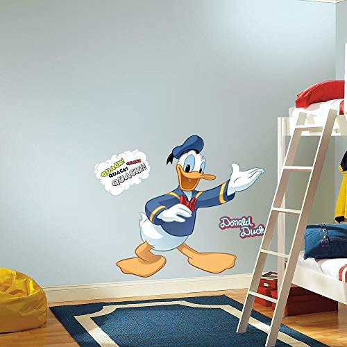 RoomMates RMK1512GM Disney Donald Duck Peel and Stick Giant Wall Decal