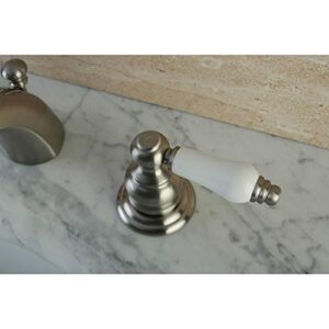 Kingston Brass KB948B Victorian Mini Spread Lavatory Faucet, Brushed Nickel, 4.5 x 3.5 x 2.06