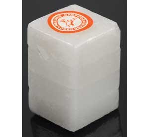 one block of deer refined camphor - 8 tablets in the block