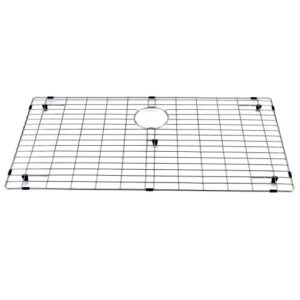 VIGO VGG3318 17.5" L -33.63" W -1.0" H Stainless Steel Kitchen Sink Bottom Grid, Chrome