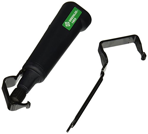 Greenlee 1903 7" Pocket Cable Stripping Tool with High-Carbon Steel Blade, 8 AWG - 1250 Kcmil