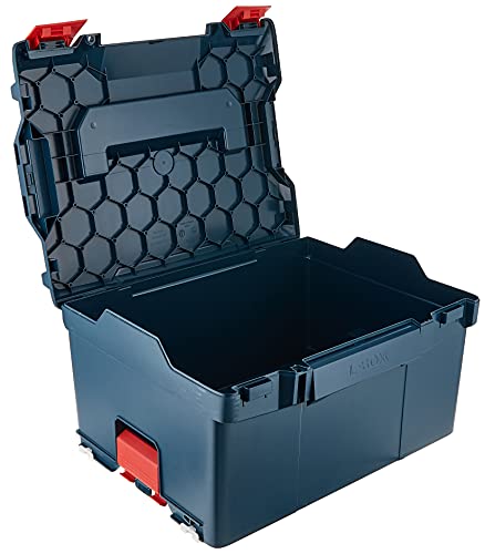 BOSCH L-BOXX-3 10 In. x 14 In. x 17.5 In. Stackable Tool Storage Case,Blue