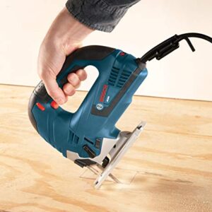 BOSCH 120-Volt Top-Handle Jigsaw Kit JS365 Blue, 6.5 Amp