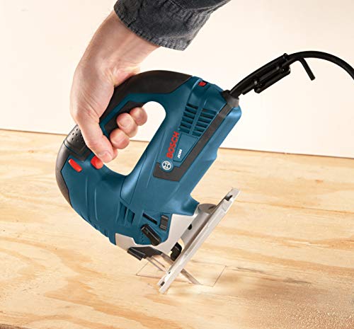 BOSCH 120-Volt Top-Handle Jigsaw Kit JS365 Blue, 6.5 Amp