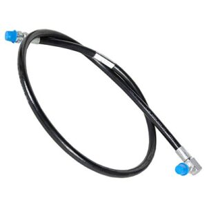 hydraulic power angle hose replacement for snowplow, meyer e47 e60 snow plow w/1 swivel 45" new