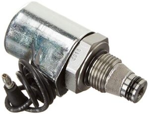 professional parts warehouse aftermarket 15356 meyer old style (a) solenoid valve assembly 3/8" stem, black wire