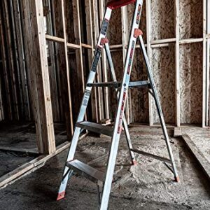 Little Giant Ladder Systems Flip-N-Lite, 5-Foot, Stepladder, Aluminum, Type 1A, 300 lbs Rated (15273-001)