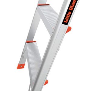 Little Giant Ladder Systems Flip-N-Lite, 5-Foot, Stepladder, Aluminum, Type 1A, 300 lbs Rated (15273-001)