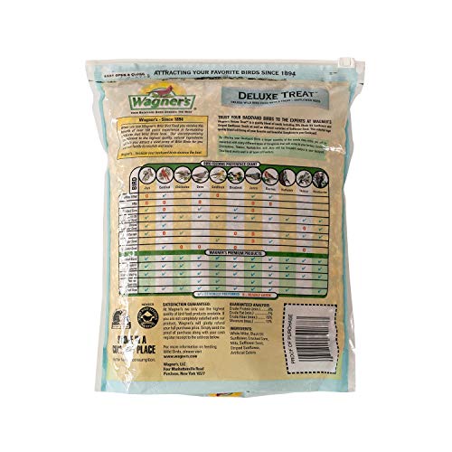 Wagner's 62067 Deluxe Treat Blend Wild Bird Food, 4 Pound (Pack of 1)