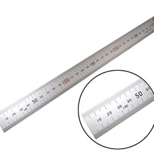 Shinwa H101-C 300 mm Rigid "Zero Glare" Metric Machinist Ruler/Rule Scale .5 mm & mm Markings