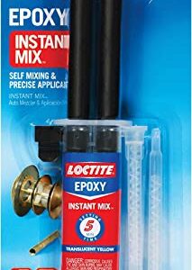 Loctite Epoxy Five Minute Instant Mix 0.47-Fluid Ounce Syringe, HC1060027 (1365868)