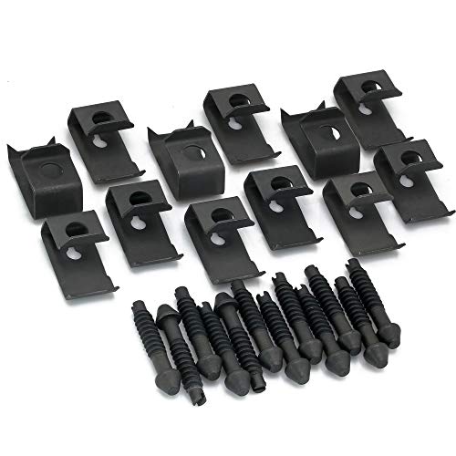 Vance 12-pack U-Channel Clips for Top Mounting Sink in Extra Thick Counter Tops