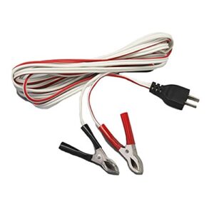 honda 32660-894-bcx12h 10 ft. generator dc charging cord with clamps