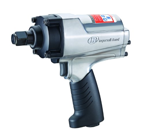 Ingersoll Rand 259G Edge Series 3/4" Drive Air Impact Wrench, 1050 ft lbs Max Reverse Torque, Variable Speed Trigger, 6 Vane Motor, Forward/Reverse Power Regulator, Handle Exhaust, Black Silver