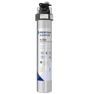 pentair everpure h-300 drinking water system, ev927076, includes filter head, filter cartridge, all hardware and connectors, 300 gallon capacity, 0.5 micron