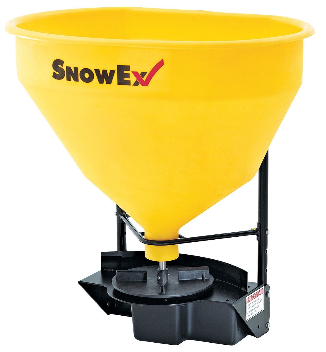 SnowEx SR210 3 Cubic Foot 12 Volt Wireless Remote Control Snow and Ice Melt Hitch Mount Broadcast Rock Salt Spreader