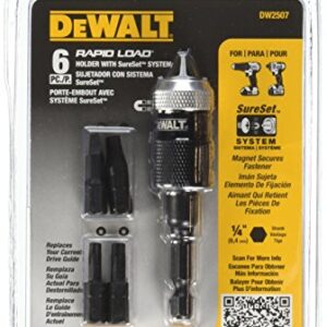 DEWALT DW2507 Compact Rapid Load Set, 6-Piece