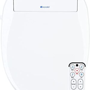 Brondell S1000-EW Swash 1000 Advanced Bidet Elongated Toilet Seat, White