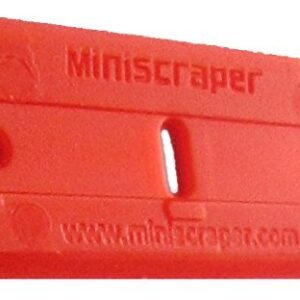 25 Plastic Double Edged Razor Blade and Titan Razor Scraper