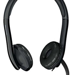 Microsoft LifeChat LX-6000 for Business with Clear stereo sound, Plug and Play, Noise-cancelling Microphone for Laptop/PC