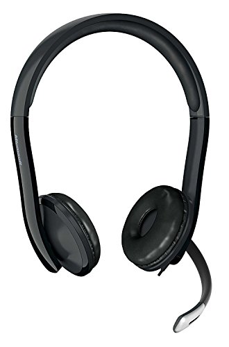 Microsoft LifeChat LX-6000 for Business with Clear stereo sound, Plug and Play, Noise-cancelling Microphone for Laptop/PC