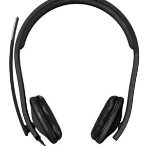 Microsoft LifeChat LX-6000 for Business with Clear stereo sound, Plug and Play, Noise-cancelling Microphone for Laptop/PC