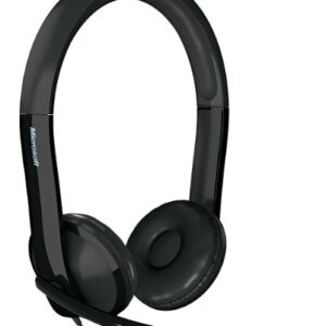 Microsoft LifeChat LX-6000 for Business with Clear stereo sound, Plug and Play, Noise-cancelling Microphone for Laptop/PC